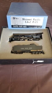 Tren HO de latón Pacific Fast Mail Missouri 4-6-2 P-73 James River PFM en caja - Imagen 1 de 19