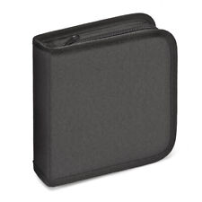 CD Binder Nylon Storage Folder Wallet Bag for 40 CDs/DVDs/bluerays