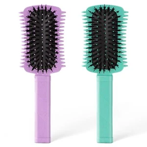 Curly Hair Brush 2 Pack Volume Curl Defining Brush Shaping and Styling Women's - Picture 1 of 7
