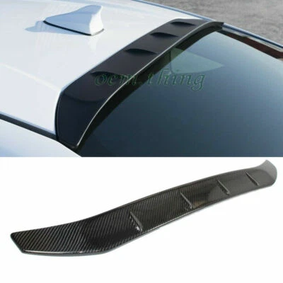 CARBON FOR TOYOTA GT86 BRZ SUBARU SCION COUPE V LOOK ROOF SPOILER WING 2012-2020 - Imagem 1 de 4