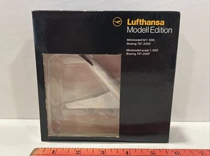 1:500 Herpa Lufthansa German Boeing 747 Airlines Toy Model Wings Airplane - Picture 1 of 9