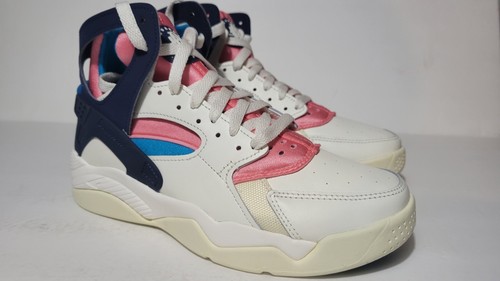 Nike Air Flight Huarache Sail Midnight Navy Corallo Gesso FD0183 102 taglia 6 5