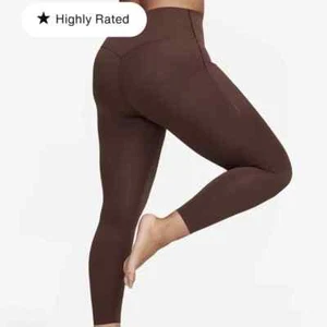 Nike Universa Medium-Support High-Waisted 7/8 Leggings NWT Large - Picture 1 of 7
