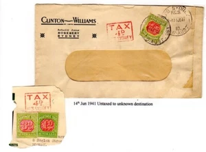 Unpaid so taxed window cover for Clinton-Williams with PD + piece with 2 PD's - Picture 1 of 1