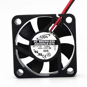 ADDA AD0405LB-G70 4010 5V 0.08A 4CM 2-line mute cooling fan - Picture 1 of 3