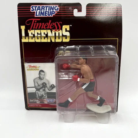 Joe Louis 1995 Kenner Starting Lineup Timeless Legends Boxing Figure Cover