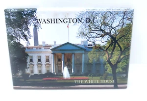 The White House Washington D.C. Fridge Magnet Vintage Metal SWI Made in USA - Picture 1 of 4