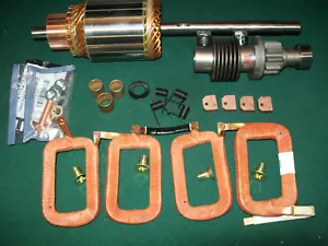 Delco Starter 12 Volt Field Coil Armature Drive kit Farmall H MTA W4 W6 1107427 - Bild 1 von 6