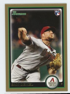 Sam Demel 2010 Bowman Draft Picks & Prospects Gold RC #BDP35 Arizona