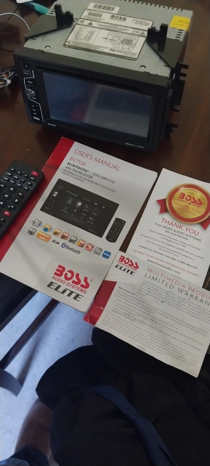 Boss System Elite 6.2" Wide-screen Touchscreen Bluetooth Dvd/MP3/ CD  Receiver  - Image 1 of 4