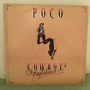 POCO           LP     COWBOYS AND ENGLISHMEN  ( POSTER ) - Picture 1 of 5