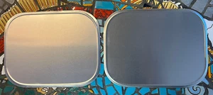 SET OF 2 —7”x9” RECTANGLE RACING NUMBER PLATES 7”x9”x032"x1/8” Bead Edge Al New - Picture 1 of 7