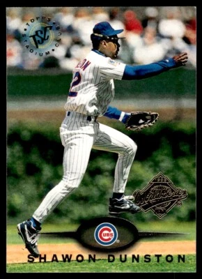 1995 Topps Stadium Club World Series Shawon Dunston Chicago Cubs #29 - Image 1 of 2