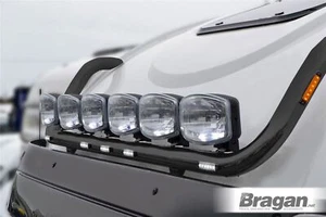 Barra de techo + puntos + LED para adaptarse al cubo Iveco Stralis Hi-Way espacio-tiempo activo NEGRO - Imagen 1 de 11
