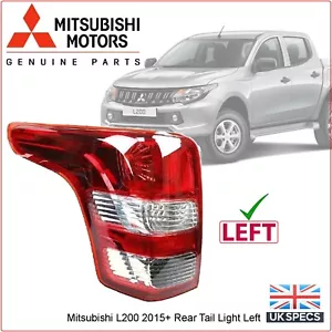 Fit Mitsubishi L200 Passenger Side N/S/R 2015+ Series 5 Rear Tail Light Lamp UK - Picture 1 of 9
