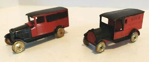 Tootsie Toy No. 6206 Chevrolet Delivery Van & Federal Milk Van - Picture 1 of 6