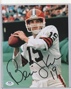 #19 Bernie Kosar AUTOGRAPH 8x10 w/ *PSA COA* SIGNED - Picture 1 of 2