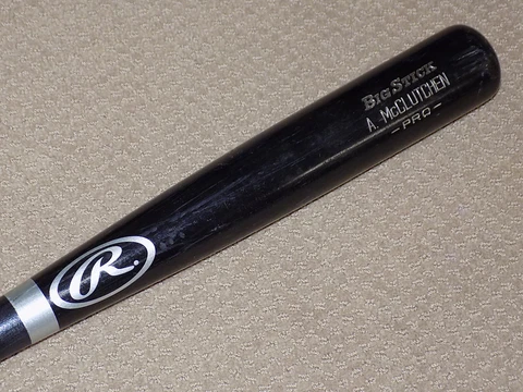 Andrew McCutchen Maple Game Bat 2012 Pittsburgh Pirates Phillies Cover