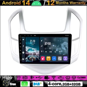 9"Android 14 Autoradio Carplay DAB GPS SAT Navi BT For Chevrolet Cruze 2012-2015 - Bild 1 von 13