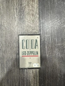 LED ZEPPELIN Album Coda Cassette Tape 1982 - Picture 1 of 3