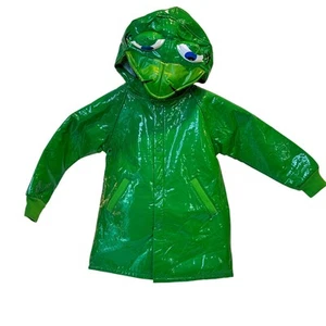 Puddle Duds Vintage Green Turtle 4T - Whimsy Children's Rain Coat - Picture 1 of 10