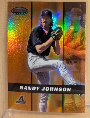 2000 Bowman's Best REFRACTOR #27 Randy Johnson RARE SUPER ICONIC PREMIUM - Image 1 of 2