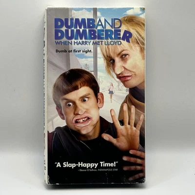 Dumb and Dumberer When Harry Met Lloyd VHS 2003 Video Tape Comedy Prequel Rare! - Image 1 of 4