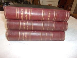3 - 1909 CASSELL'S MAGAZINE Hardcover Books - Picture 1 of 11