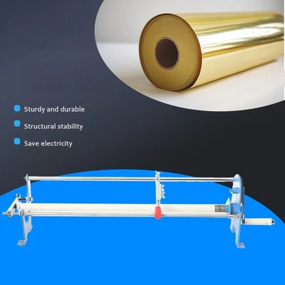 1" Core Hot Stamping Electric Hot Foil Paper Cutter Roll Slitter - Image 1 of 4