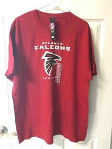 NFL Atlanta Falcons Para hombres Roja MAJESTIC Camisa X-LARGE NUEVA CON ETIQUETAS - Imagen 1 de 4