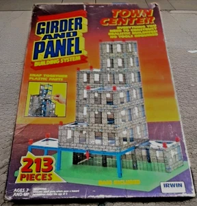 IRWIN Girder & Panel Building Set #55000 – Vintage 1990s – SEALED – Rare Constru - Picture 1 of 8