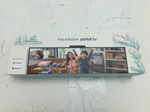 Facebook Portal TV Smart Videoanrufgerät mit Fernbedienung - Schwarz - Bild 1 von 7