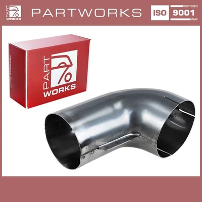 Connection piece heat exchanger for Porsche 911 SC 930 pipe heating V2A - Image 1 of 4