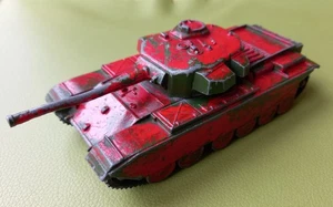 Dinky Supertoys Centurion Tank 651 Red Paint - Childhood Collection Playworn - Bild 1 von 4