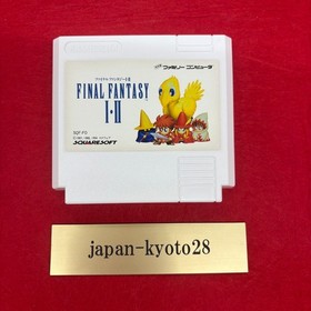 Final Fantasy 1 2 I II NES Square Nintendo Famicom Soft Only From Japan jp