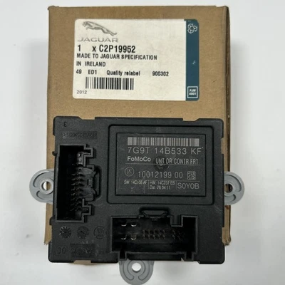 Jaguar XK 2006-2014 Front Door Control Unit Module ECU Genuine C2P19952 - Image 1 of 4