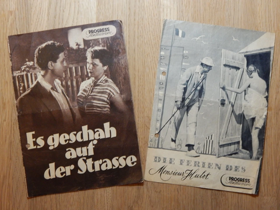 Progress Filmillustrierte Es geschah auf d. Straße Die Ferien des Monsieur Hulot - Bild 1 von 1