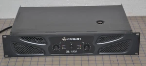 Excellent+++ Crown Audio XLi 1500 Stereo Power Amplifier - TESTED WORKS Great!!! - Picture 1 of 8