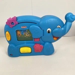 Playskool Learnimals ABC Adventure Elefun Interactive Toy Blue Elephant  - Picture 1 of 10