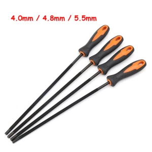 4,0 mm / 4,8 mm / 5,5 mm pilnik do pił łańcuchowych pilnik okrągły pilnik ostrzenie łańcuchów piła łańcuchowa - Zdjęcie 1 z 7