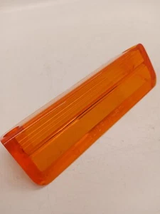 1957 CHEVY LICENSE TAG  LAMP LENS AMBER new ** USA MADE ** - Picture 1 of 4