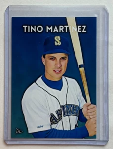Tino Martinez Limited Edition Artist Signed "Seattle Mariners" Trading Card 1/10 - Picture 1 of 2
