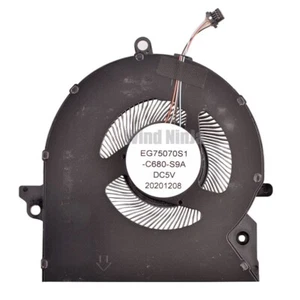 EG75070S1-C680-S9A cooling fan for OMEN 16-B TPN-Q265 M75483-001 M57160-001 - Picture 1 of 6