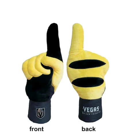 Las Vegas Golden Knights NHL Mascot Chance Plush Fan Hand 16 X 7.5" CHN55 Cover