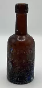 Chicago Consoladated Bottling Company IL Illinois Bottle Blob Top Iridescence - Picture 1 of 12