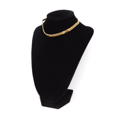 Gargantilla de cuero con estampado de serpiente tostado flautista Vanessa Mooney para mujer color tostado Foto 1 de 4