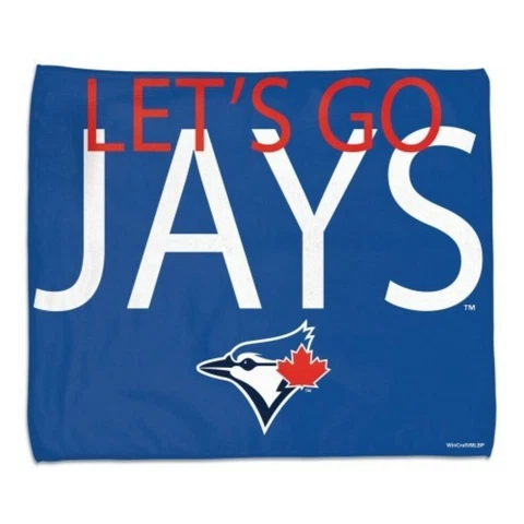 Toronto Blue Jays Rally Towel 15x18 MLB Sports Fan Baseball Team Hand Blue Rag Cover