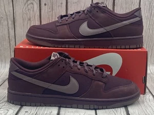 Size 14 - Nike Dunk Low Premium Burgundy Crush FB8895 600 - Picture 1 of 8
