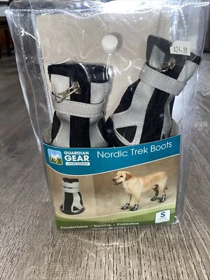Guardian Gear Nordic Trek Dog Boots Size Small Grey/Black - Image 1 of 4