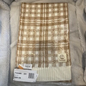 Timberland Scarf Buffalo Plaid One Size BNWT - Picture 1 of 3